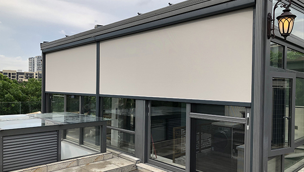 室外電動(dòng)遮陽簾