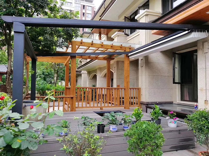 電動(dòng)折疊雨棚M500