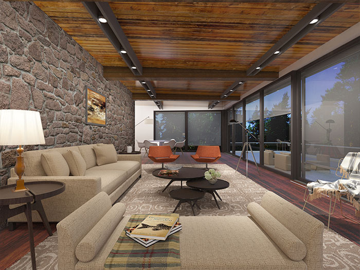 遮陽電動(dòng)防風(fēng)卷簾系統(tǒng)