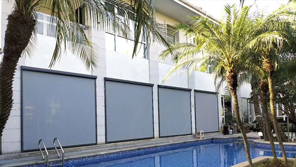 電動(dòng)防風(fēng)卷簾