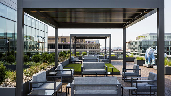 科學合理的系統設智能鋁合金涼亭，進一步提高生活質量。